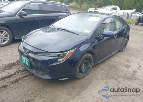 2022 Toyota Corolla Le z USA, uszkodzony, nr VIN JTDEPMAE4NJ202702